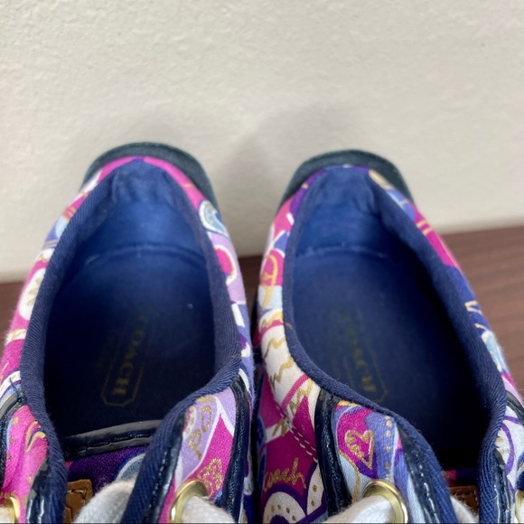 ❌SOLD❌Coach Barrett Poppy Sneaker Size 8 - Picture 6 of 13
